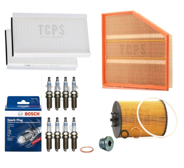FOR BMW 650I 4.8 E64 COMPLETE FILTER SERVICE PACK INC ALL FILTERS & SPARK PLUGS