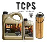 FOR VW CADDY C20 TDI MK4 REPLACEMENT 6L TRIPLE QX OIL & OIL FILTER WITH SUMP PLU