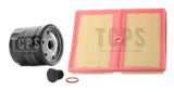 FOR VW UP 1.0 TSI GTI 2011+ REPLACEMENT OIL & AIR FILTER & SUMP PLUG