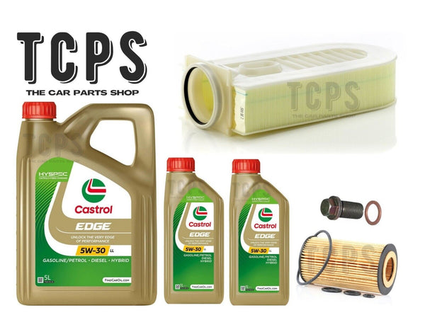 FOR MERCEDES CLS 250 D 2010 - 2018 REPLACEMENT 7L CASTROL + OIL + AIR FILTERS