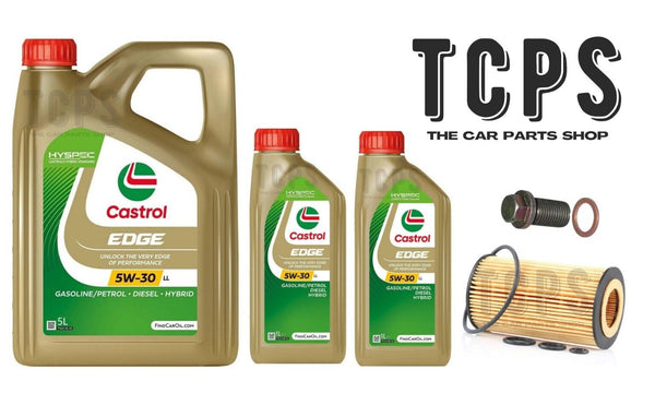 FOR MERCEDES CLS 250 D 2010 - 2018 SERVICE KIT 7L CASTROL & OIL FILTER & SUMP PL