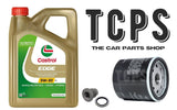 FOR MERCEDES B CLASS 180 CDI 1.5 W246 REPLACEMENT 5L CASTROL + OIL FILTER + SUMP