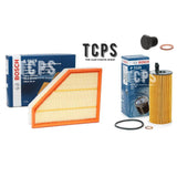FOR BMW 120D 2.0 M SPORT E88 07-13 BOSCH OIL AND AIR FILTERS SERVICE KIT NEW