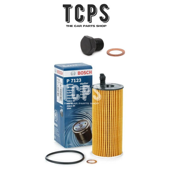 FOR BMW 120D 2.0 M SPORT E88 07-13 REPLACEMENT BOSCH OIL FILTER SUMP PLUG