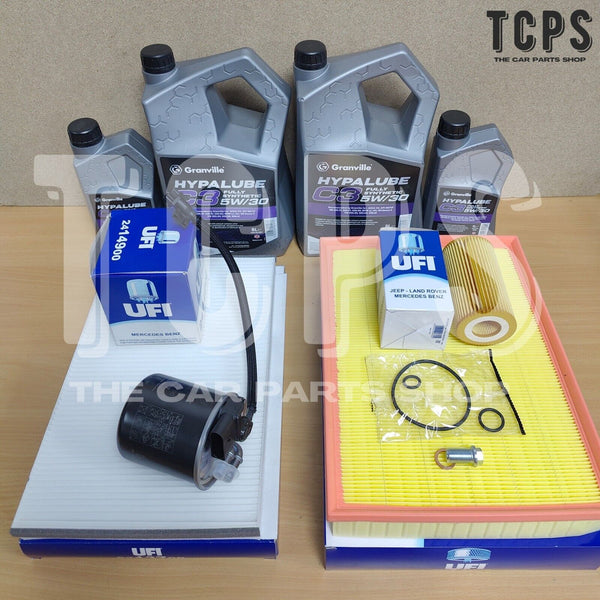 FOR MERCEDES SPRINTER 310 311 CDI 2009-2018 ALL UFI FILTERS & 12L GRANVILLE OIL