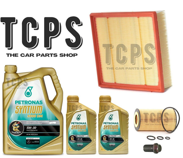 FITS MERCEDES A200 AMG 2012+ KIT INC OIL & AIR & FILTERS WITH 7L PETRONAS & SUMP