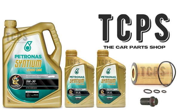 FITS MERCEDES A200 AMG 2012+ REPLACEMENT OIL FILTER WITH 7L PETRONAS 5W30 + SUMP