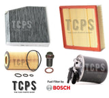 FITS MERCEDES A200 AMG 2012+ COMPLETE FILTER SERVICE KIT WITH SUMP PLUG
