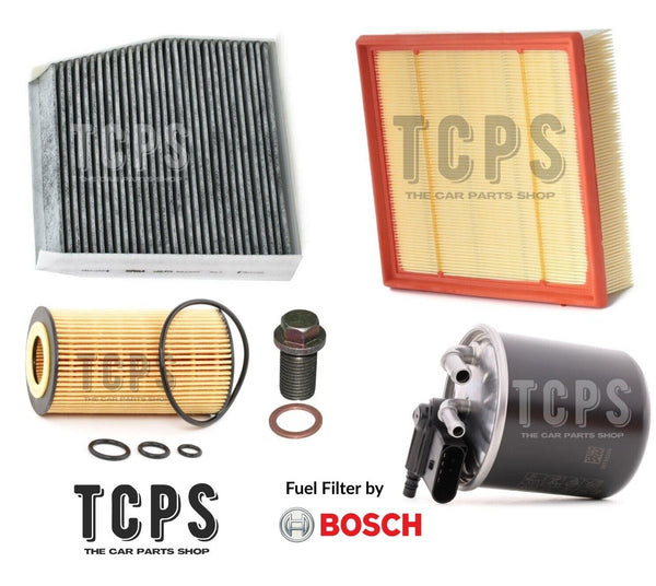 FITS MERCEDES A200 AMG 2012+ COMPLETE FILTER SERVICE KIT WITH SUMP PLUG