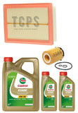 FOR MERCEDES C200 2.0 W205 2013+ SERVICE OIL & AIR FILTER PACK WITH 7L CASTROL