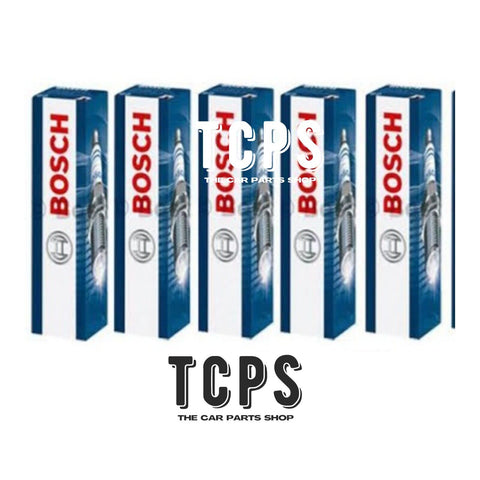 FITS FORD FOCUS RS MK2 2.5 PETROL 2007+ REPLACEMENT BOSCH SPARK PLUGS X5