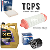 FOR KIA PICANTO MK3 1.2 PETROL 2017+ BOSCH FILTERS PACK AND 5L 0W20 ENGINE OIL