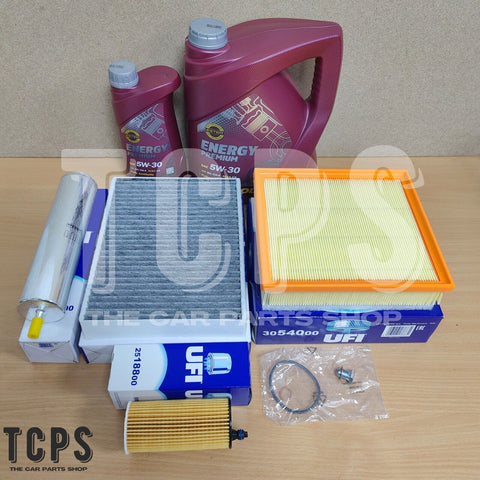FITS BMW 218d 220d 225d F22 & F87 2013-2020 NEW UFI FILTER KIT WITH 6L 5W30 OIL