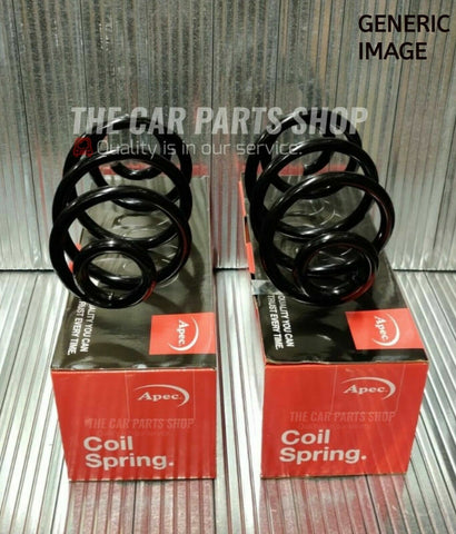 2 X FRONT APEC COIL SPRINGS FOR VW PASSAT 1.9 TDI MK4 HIGHLINE