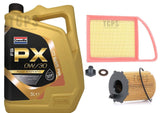 FOR CITROEN BERLINGO 1.6 HDI MK2 B9 SERVICE KIT 5L 0W30 & AIR OIL FILTER