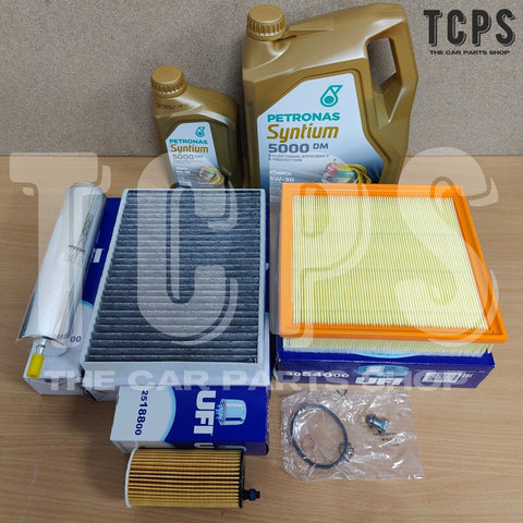 FITS BMW 120d 125d XDRIVE F21 2012-15 NEW UFI SERVICE KIT & 6L PETRONAS 5W30 OIL