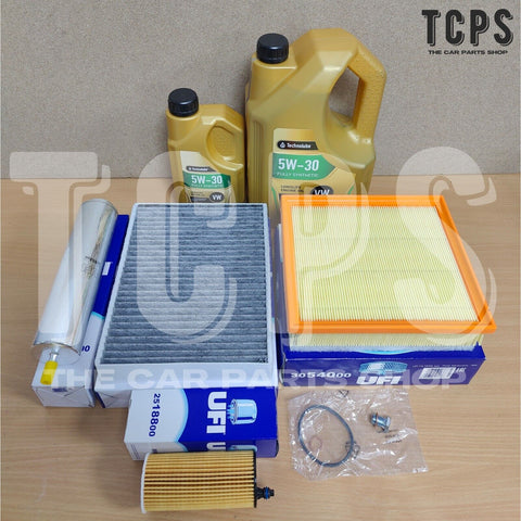 FITS BMW 120d 125d XDRIVE F21 2012-15 UFI FILTERS PACKAGE 6L TECHNOLUBE 5W30 OIL