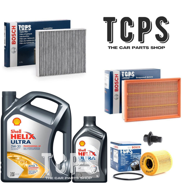 FOR LAND ROVER FREELANDER L359 2.2 TD4 2006+ BOSCH SERVICE KIT 6L SHELL OIL NEW
