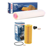 FOR BMW X5 E70 2.0L 2006-2013 PREMIUM BOSCH AIR OIL FILTERS SERVICE KIT & PLUG