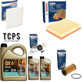 FOR NISSAN NAVARA NP300 D23 2.3 DCI 2015+ FULL BOSCH SERVICE KIT & 7L 5W30 OIL