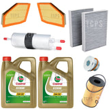 FOR BMW M5 4.4 F90 FULL SERVICE KIT WITH ALL FOUR FILTERS SUMP PLUG