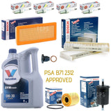 FITS PEUGEOT 3008 1.6 PETROL COMPLETE BOSCH SERVICE KIT NGK PLUGS (PSA B71 2312)