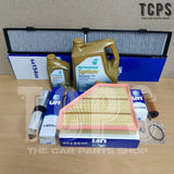 FOR BMW 118d 120d 123d E88 2008-13 ORIGINAL UFI FILTER PACKAGE WITH 6L 5W30 OIL