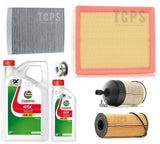 FOR RENAULT TRAFIC 1.6 DCI SPORT MK3 SERVICE KIT CASTROL GTX C4 6L +  FILTERS