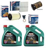 TO FIT CITROEN RELAY 2.2  FULL SERVICE KIT 8L 0W30 & AIR OIL CABIN FUEL