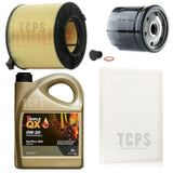 FOR AUDI A4 1.4 30 TFSI SPORT MK5 SERVICE KIT 5L 0W20 C5 OIL & AIR OIL CABIN KIT