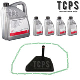 FOR AUDI S4 4.2 V8 04-08 MK4 GEARBOX SERVICE KIT 9L ATF FLUID & FILTER KIT