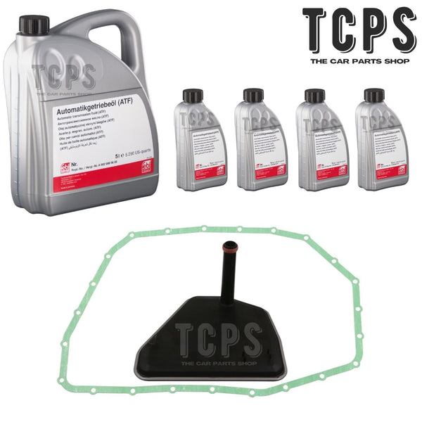 FOR AUDI S4 4.2 V8 04-08 MK4 GEARBOX SERVICE KIT 9L ATF FLUID & FILTER KIT