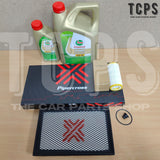 TO FIT VW TOURAN  1.8 TSI 2015+ PIPERCROSS SERVICE KIT 2 X FILTERS & CASTROL OIL