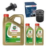 FOR JAGUAR XK 4.2 V8 COUPE 2006-2014 BOSCH SERVICE KIT 7L CASTROL & BOSCH FILTER