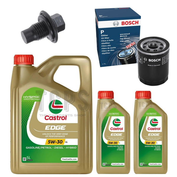FOR JAGUAR XK 4.2 V8 COUPE 2006-2014 BOSCH SERVICE KIT 7L CASTROL & BOSCH FILTER