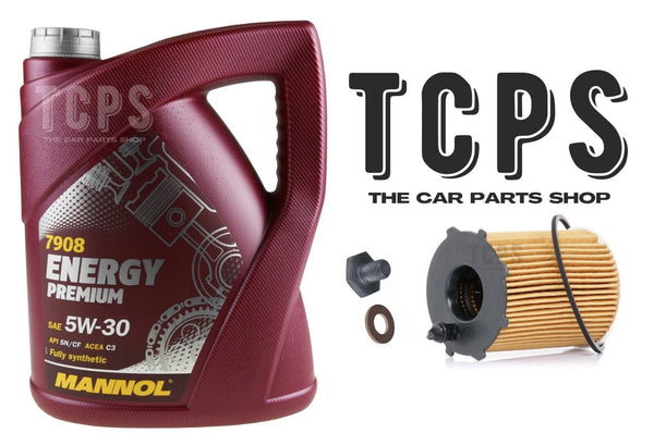 FOR PEUGEOT PARTNER MK2 1.6 HDI 2010+ SERVICE KIT NEW OIL FILTER PLUG & MANNOL