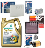 FOR VAUXHALL CORSA D 1.3 DIESEL PREMIUM PETRONAS K&N SERVICE KIT BRAND NEW