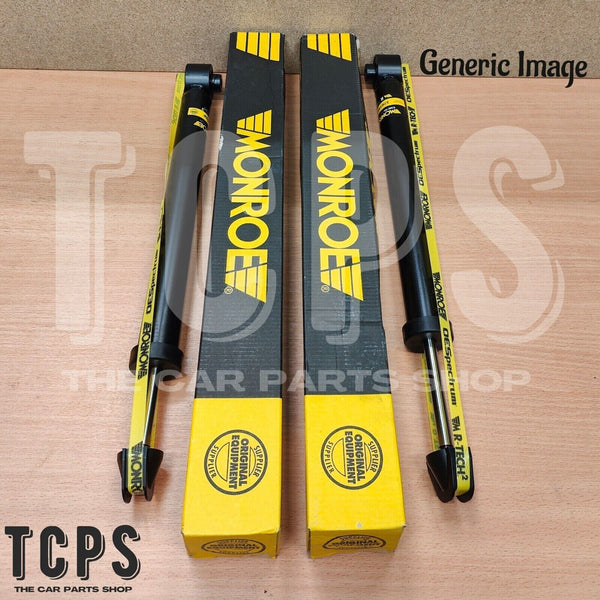FOR SKODA OCTAVIA VRS 2.0 TDI MK3 MONROE REAR AXLE SHOCK ABSORBERS PAIR NEW