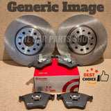 FOR RANGE ROVER AUTOBIOGRAPHY 3.0 SDV6 MK1 BREMBO FRONT DISCS 380MM PADS SENSOR