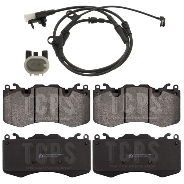 FOR RANGE ROVER SPORT 3.0 TD L494 2013+  NEW FRONT BRAKE PADS SET & 1 SENSOR