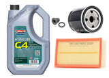 FOR NISSAN JUKE 1.5 DCI MK1 SERVICE KIT 5L C4 5W30 AND AIR OIL SUMP PLUG