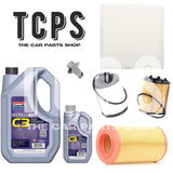 FITS PEUGEOT BOXER 2.2 HDI 2006+ FULL SERVICE KIT FILTERS WITH NEW OIL 6L 5W30