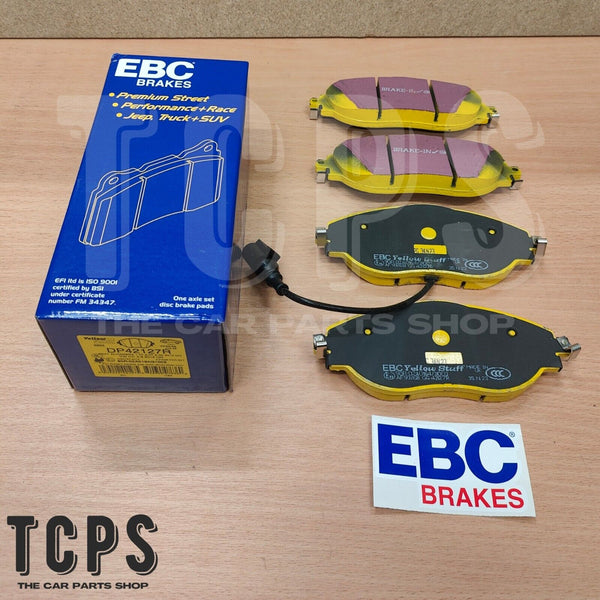 FITS SKODA OCTAVIA MK3 1.0 1.2 TSI 12-17 EBC YELLOW STUFF FRONT BRAKE PADS NEW