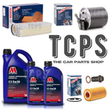 FITS MERCEDES E220 BLUETEC W212 BOSCH SERVICE KIT 7L MILLERS BOSCH AIR OIL FUEL