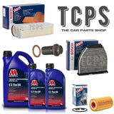 FITS MERCEDES E220 BLUETEC W212 BOSCH SERVICE KIT CABIN AIR OIL KIT MILLERS OIL