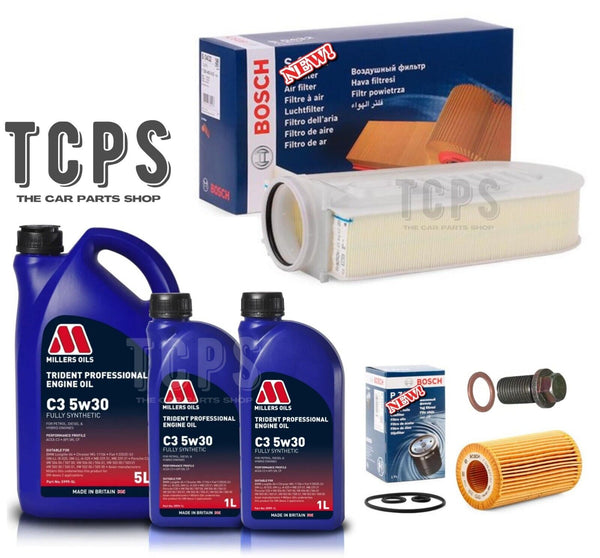 FITS MERCEDES E220 BLUETEC W212 BOSCH SERVICE KIT NEW AIR OIL FILTER MILLERS 7L