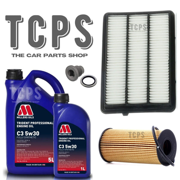 FOR NISSAN QASHQAI 1.5 DCI E6 FULL SERVICE KIT 6L MILLERS & AIR OIL FILTER KIT