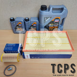 FOR AUDI RS3 2.5 TFSI 8V BOSCH SERVICE KIT 7L LIQUI MOLY NEW AIR & OIL FILTER OE