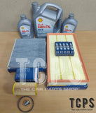 FITS AUDI RS3 2.5 TFSI MK3 COMPLETE SERVICE KIT WITH SHELL HX8 7L & BOSCH PLUGS