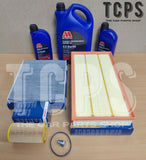 FITS AUDI RS3 2.5 TFSI MK3 SERVICE KIT 7L MILLERS BOSCH AIR, CABIN OIL FILTER